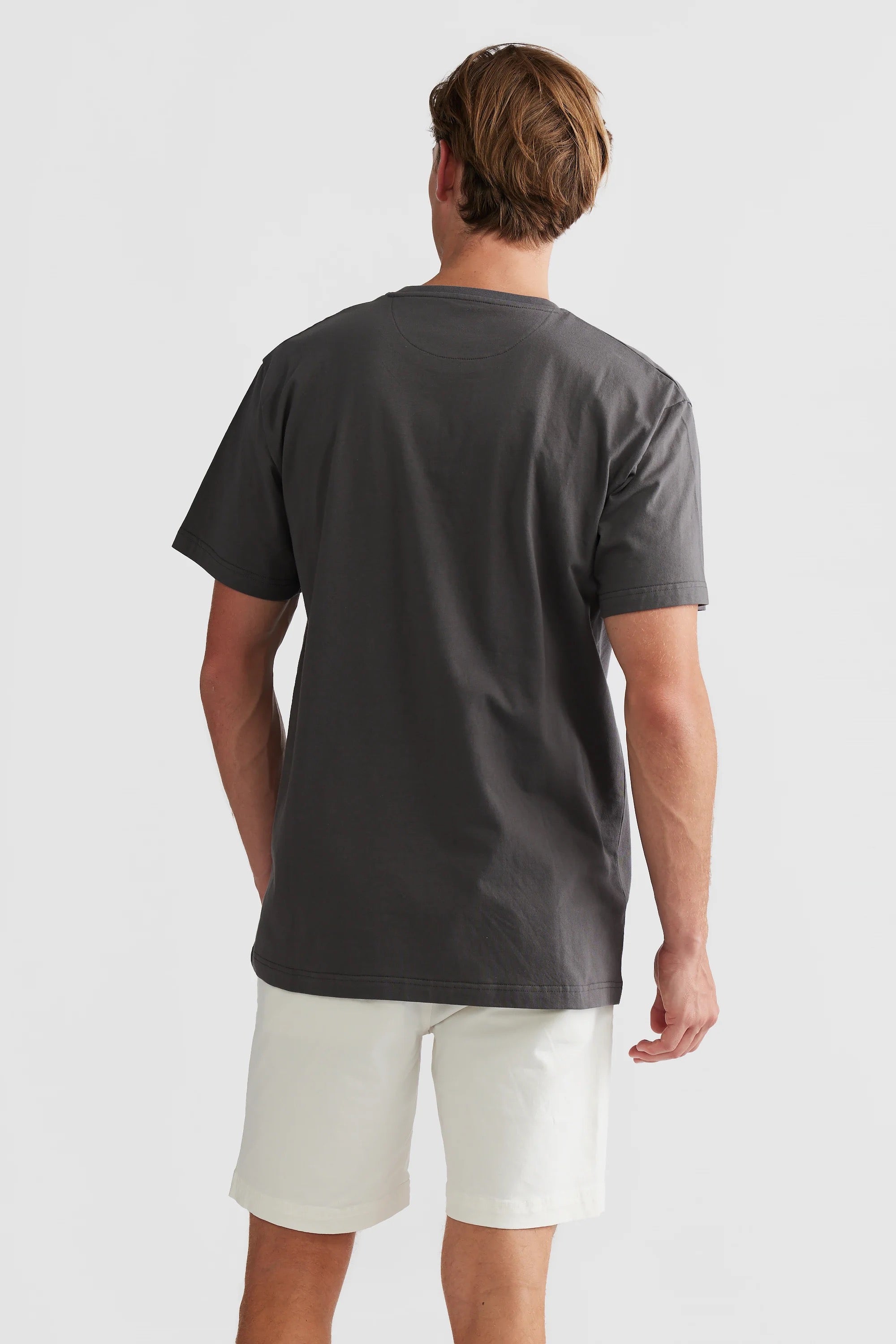 HENDERSON T SHIRT CHARCOAL