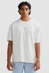 OLI BOX FIT LOGO T SHIRT WHITE MARLE