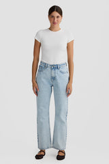 WILLOW DENIM STRAIGHT LEG JEAN LIGHT BLUE