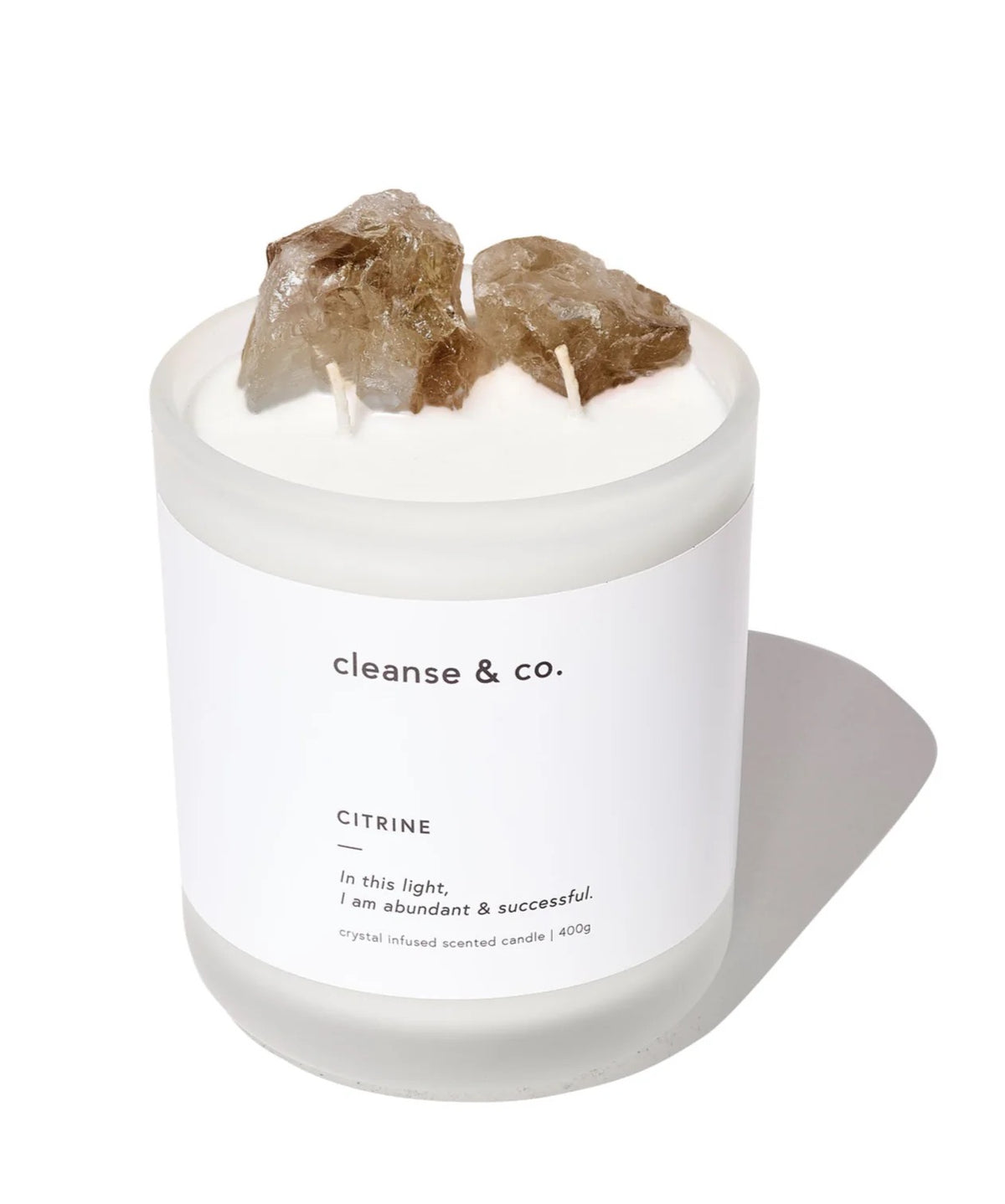 CITRINE INTENTION CANDLE