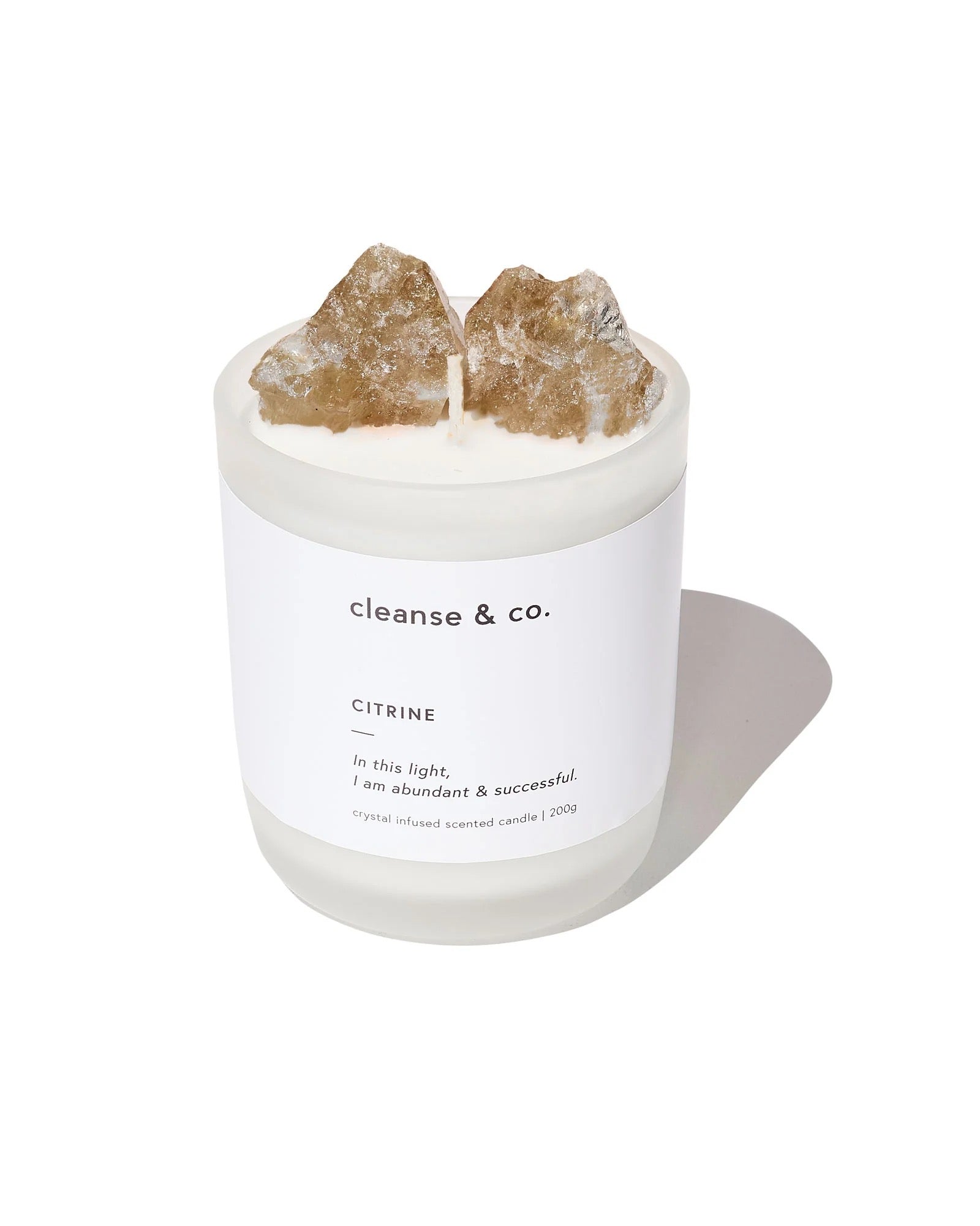 CITRINE INTENTION CANDLE