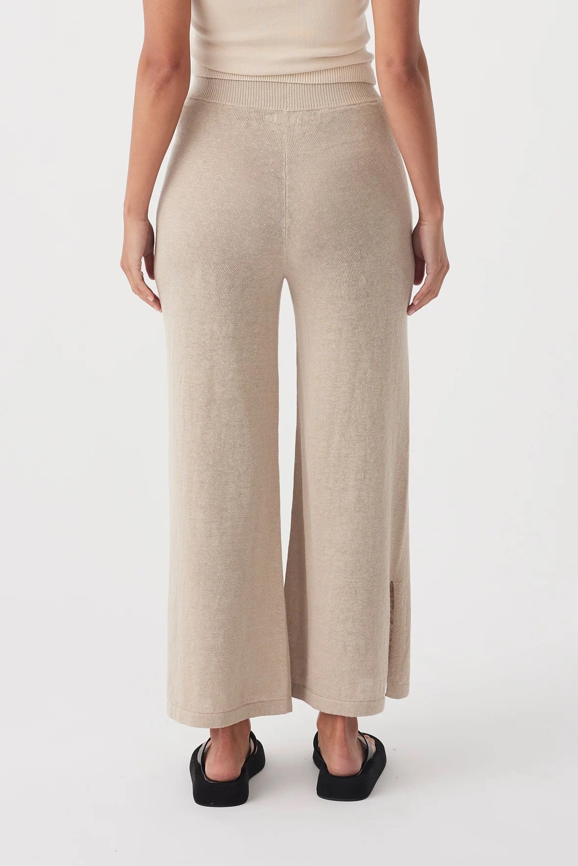 BRIE LINEN KNIT PANT