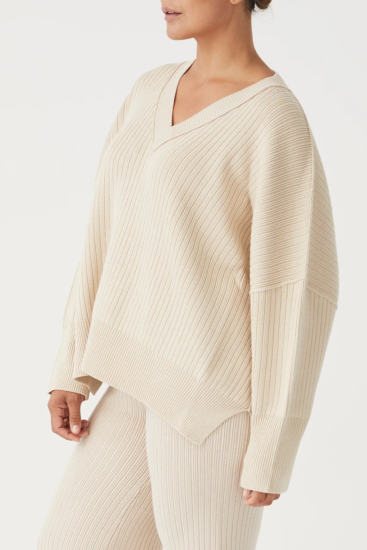 VERA ORGANIC KNIT SWEATER