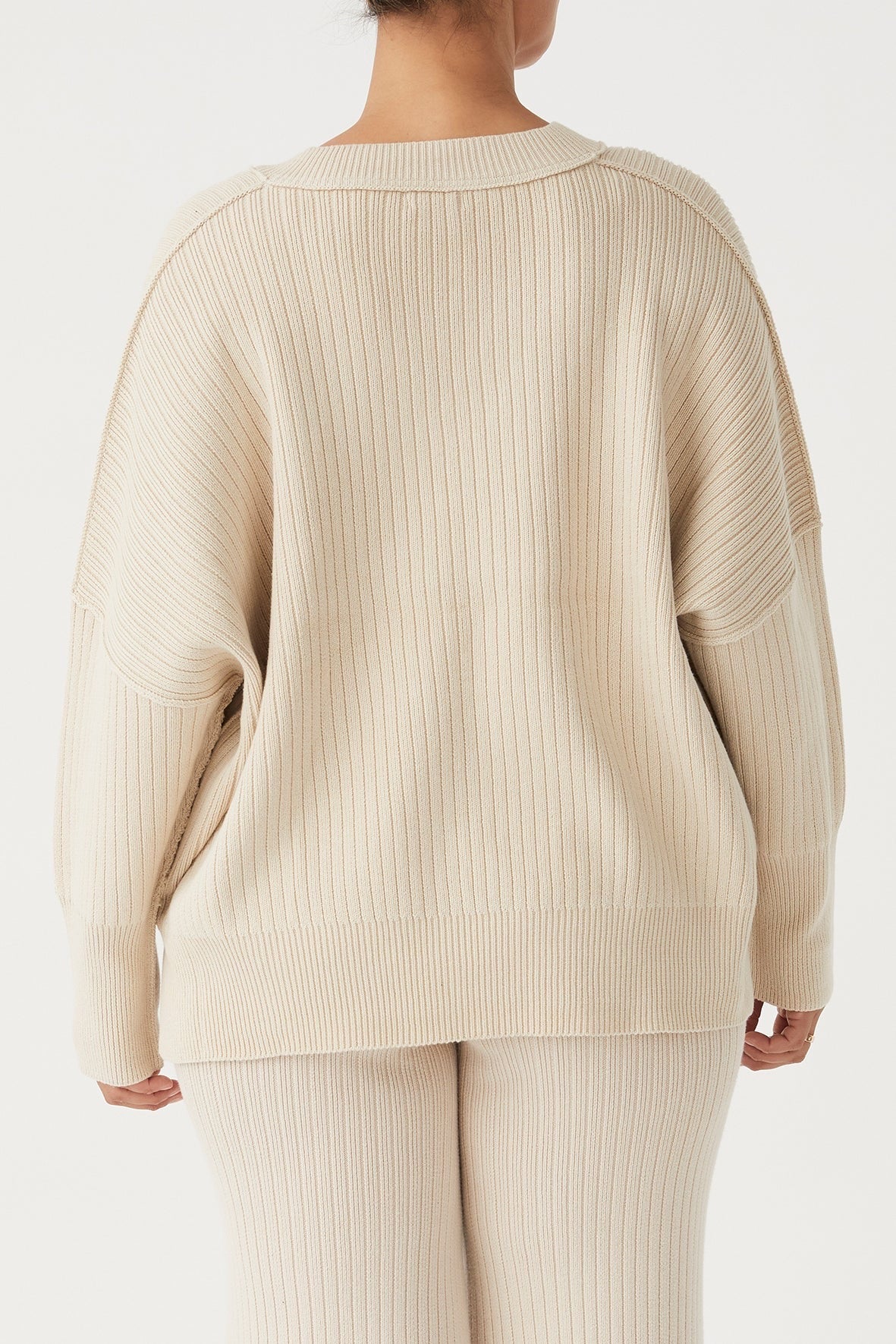 VERA ORGANIC KNIT SWEATER