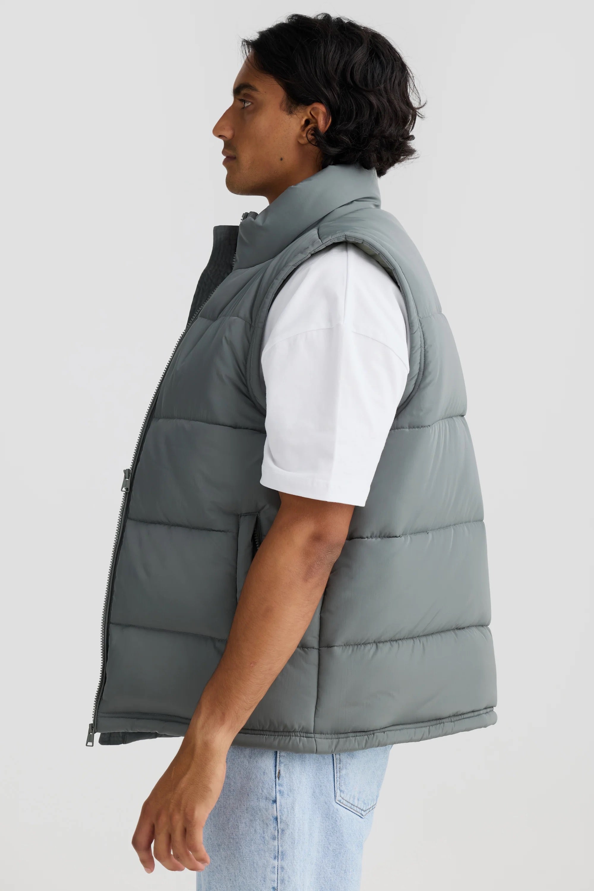 COLORADO EUCALYPTUS PUFFER VEST