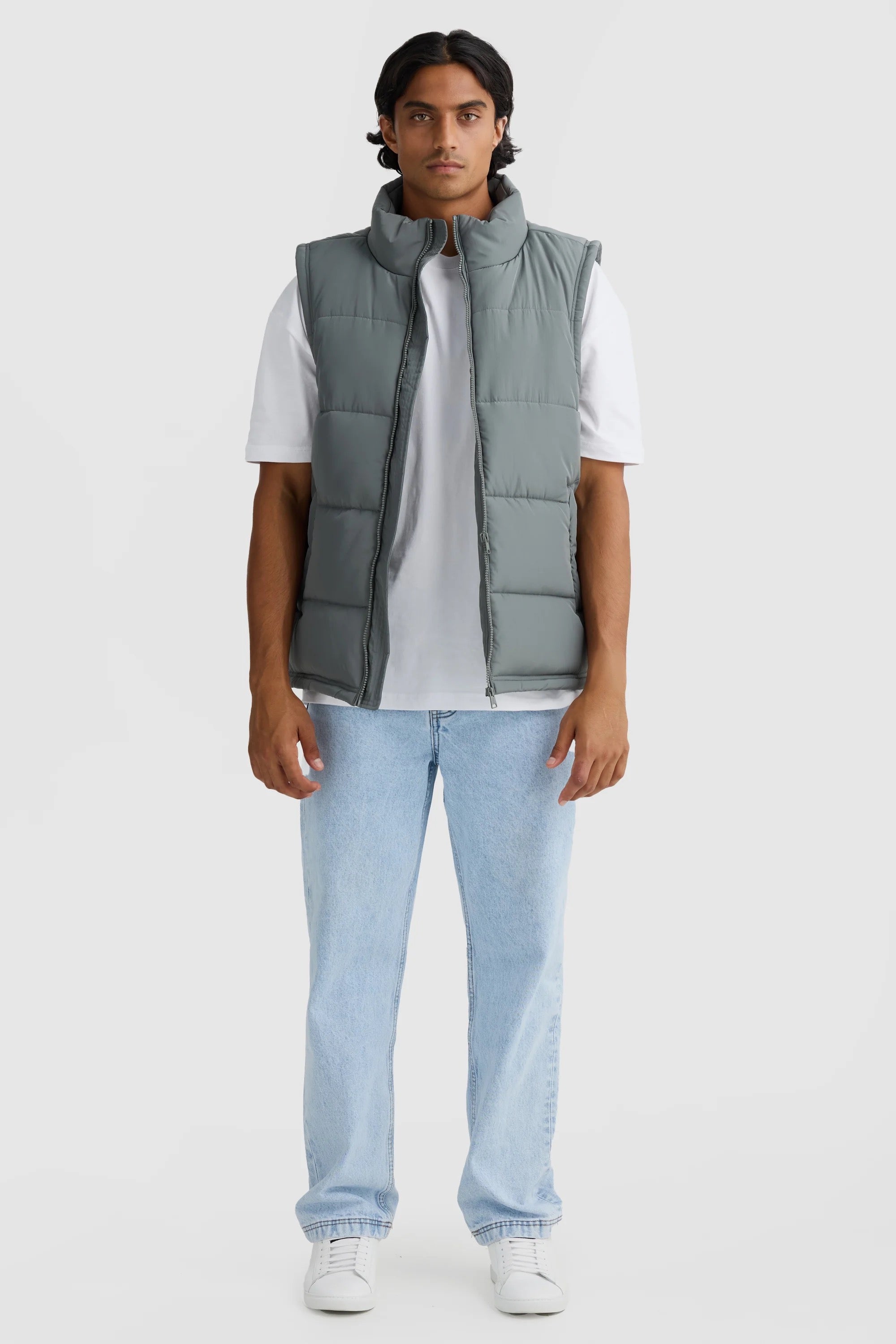 COLORADO EUCALYPTUS PUFFER VEST