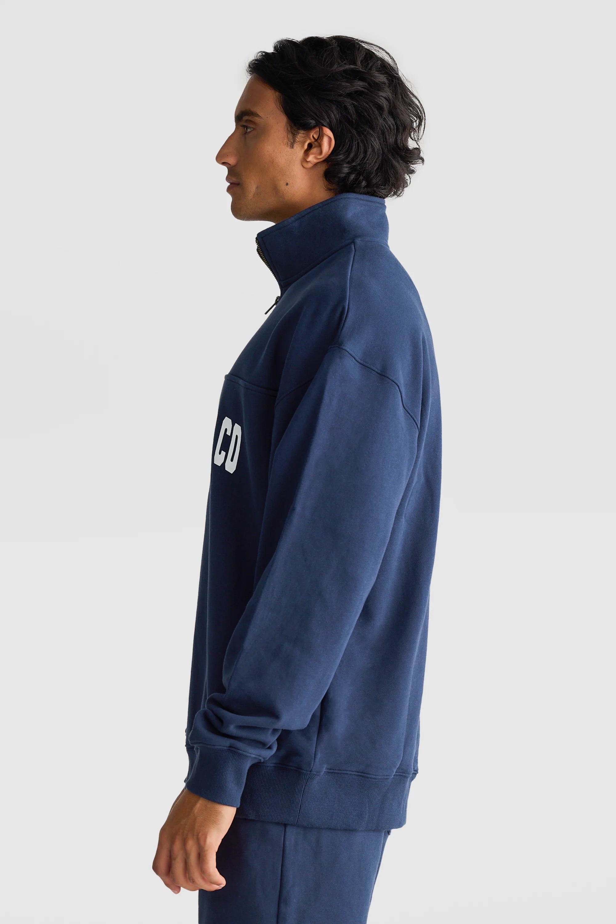 COLLEGE LOGO QUARTER ZIP