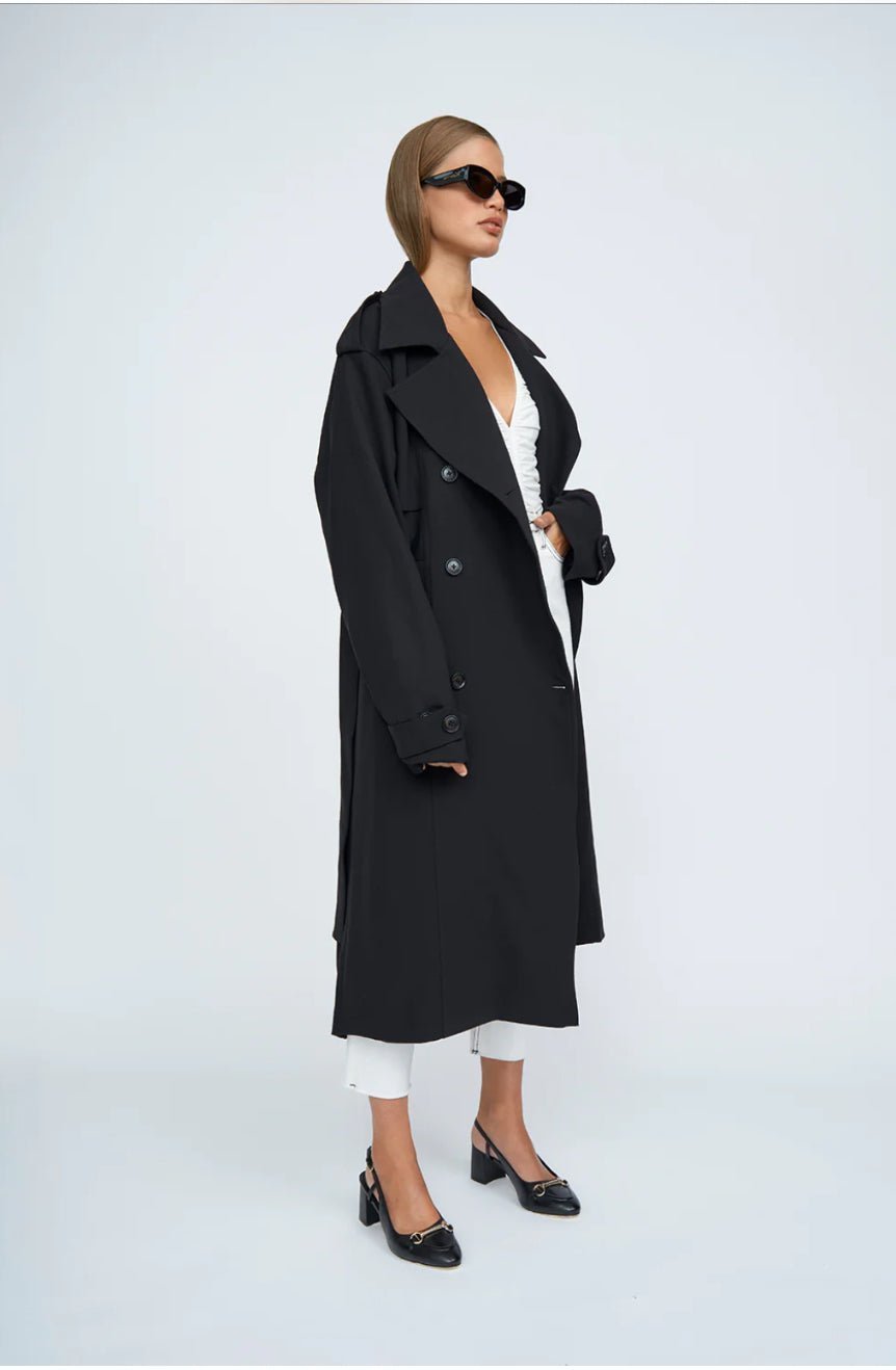 BLAIR BELTED TRENCH COAT - SUNDAY BEST TRADING CO