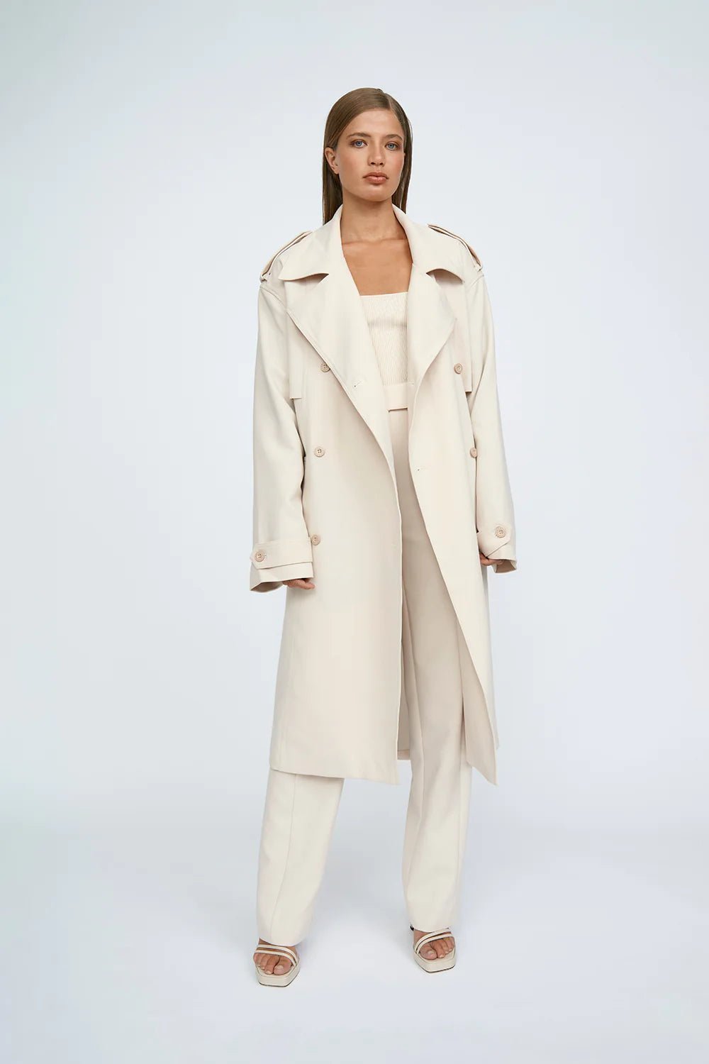 BLAIR BELTED TRENCH COAT - SUNDAY BEST TRADING CO