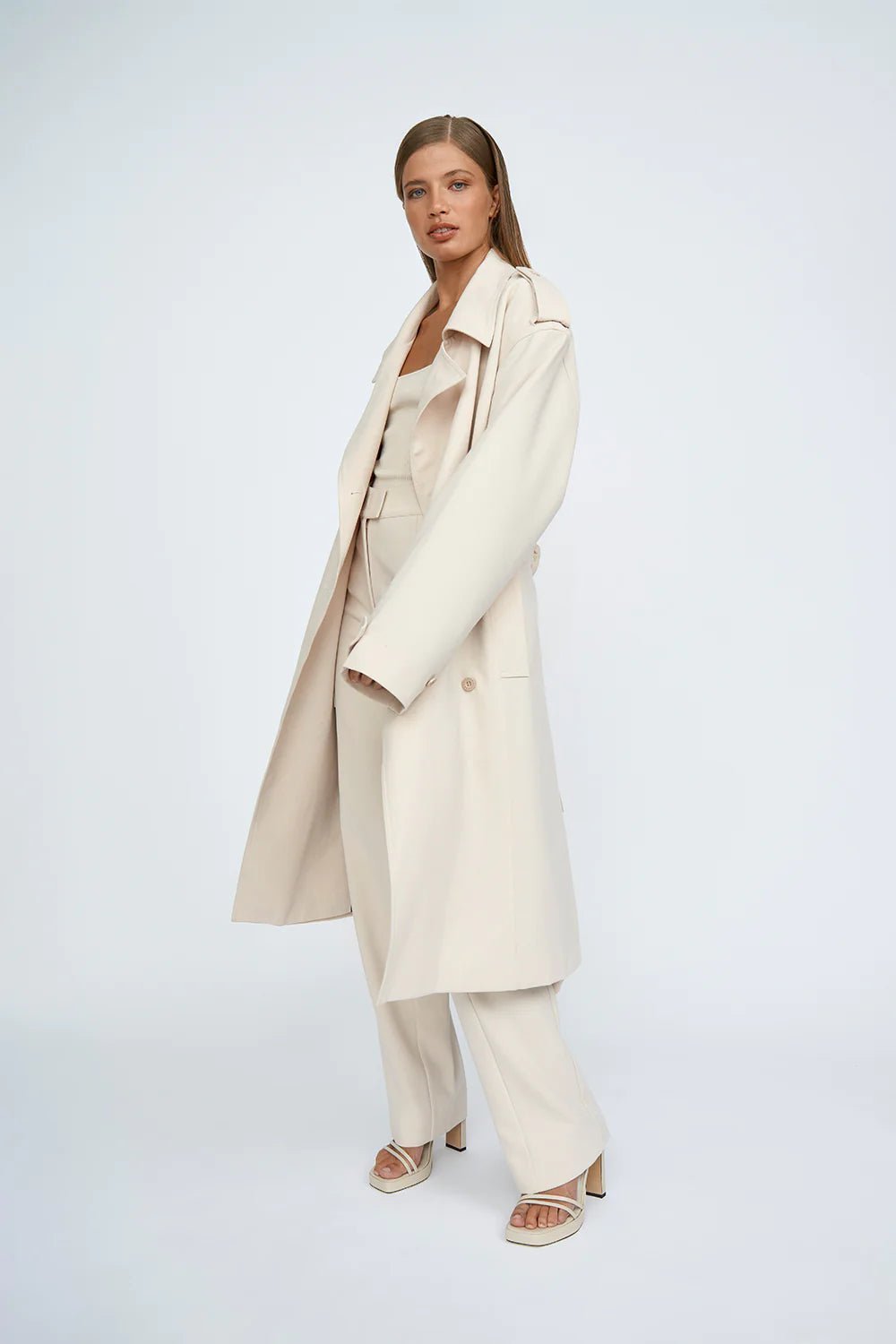 BLAIR BELTED TRENCH COAT - SUNDAY BEST TRADING CO