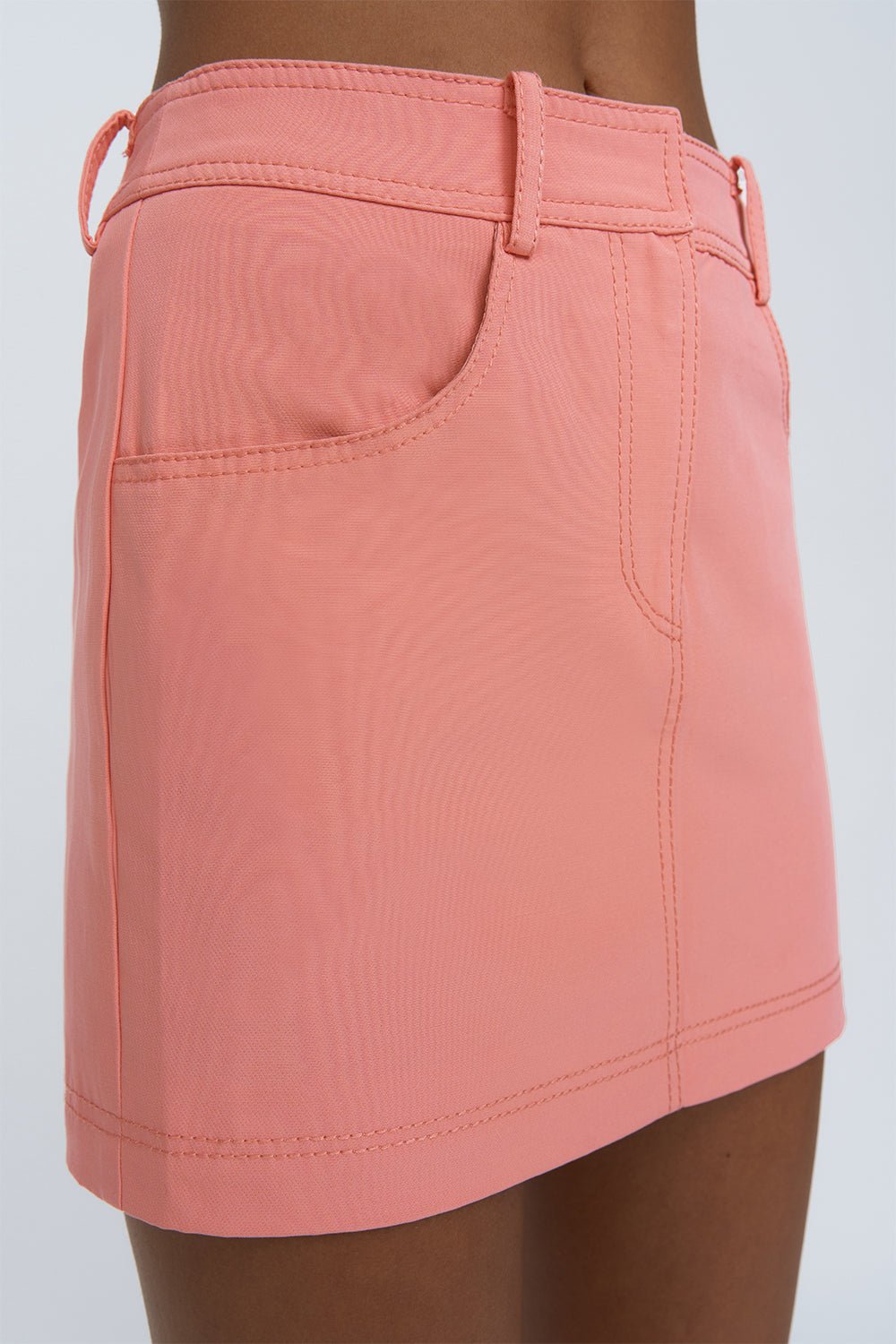 BRYN MINI SKIRT PINK - SUNDAY BEST TRADING CO