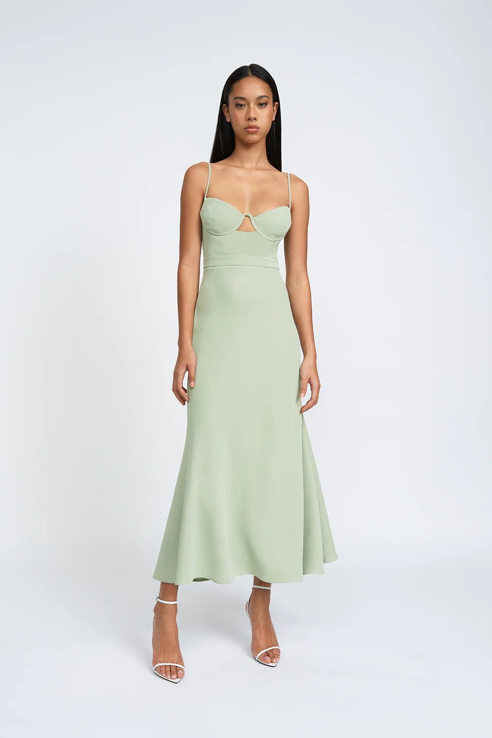 CALLIA WIRE MIDI DRESS - SUNDAY BEST TRADING CO