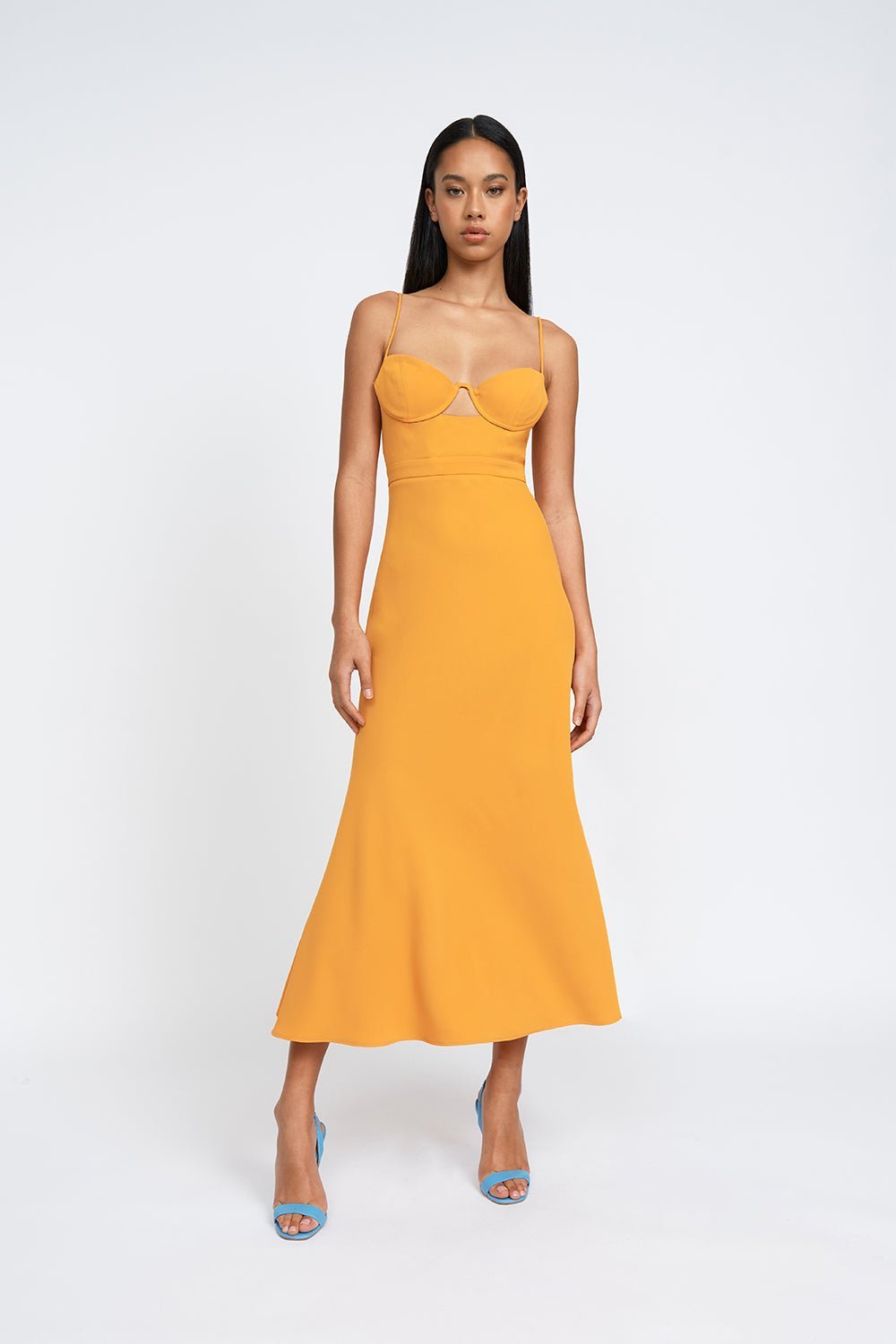 CALLIA WIRE MIDI DRESS - SUNDAY BEST TRADING CO