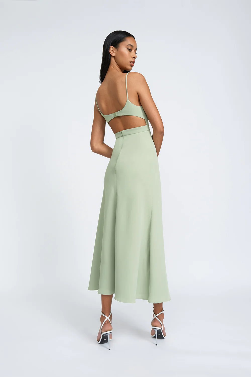 CALLIA WIRE MIDI DRESS - SUNDAY BEST TRADING CO