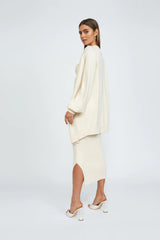 CASHMERE COTTON CARDIGAN - SUNDAY BEST TRADING CO