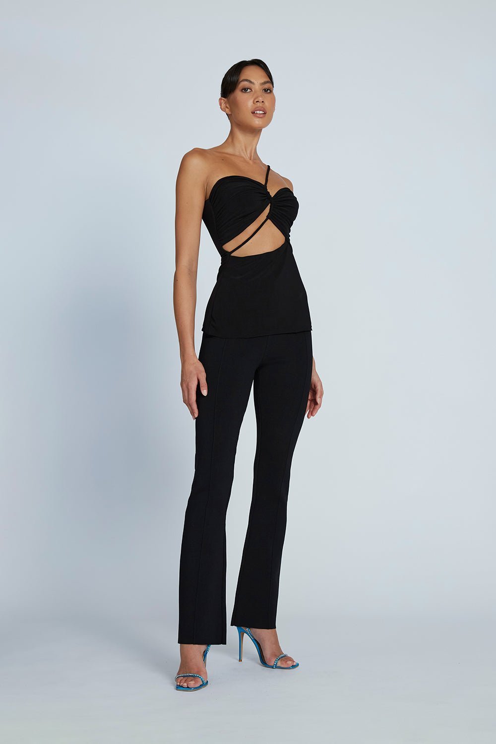 CLASSIC KNIT PANT BLACK - SUNDAY BEST TRADING CO