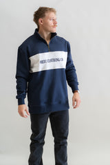 CLASSIC LOGO QUARTER ZIP - SUNDAY BEST TRADING CO