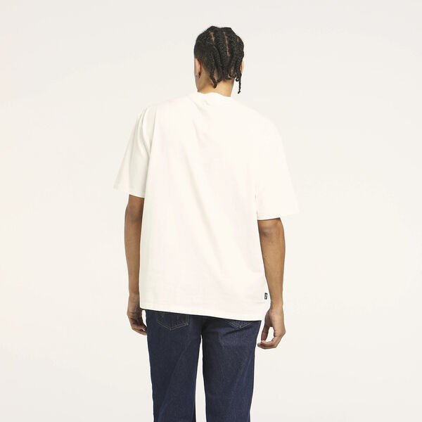 CORE SERIF BAGGY TEE VINTAGE WHITE - SUNDAY BEST TRADING CO