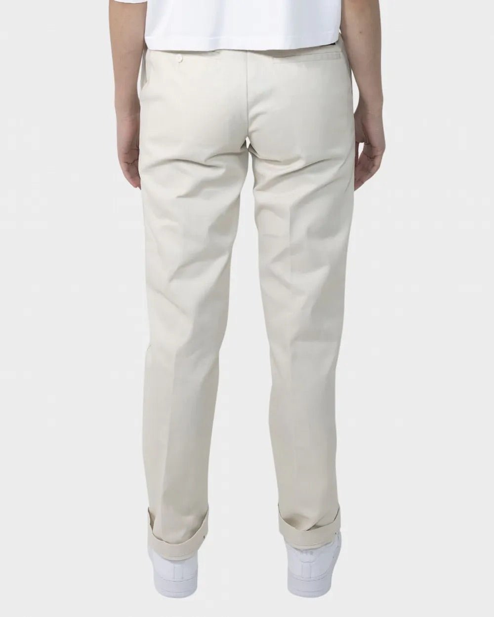 HIGH RISE TAPERED FIT PANT BONE - SUNDAY BEST TRADING CO