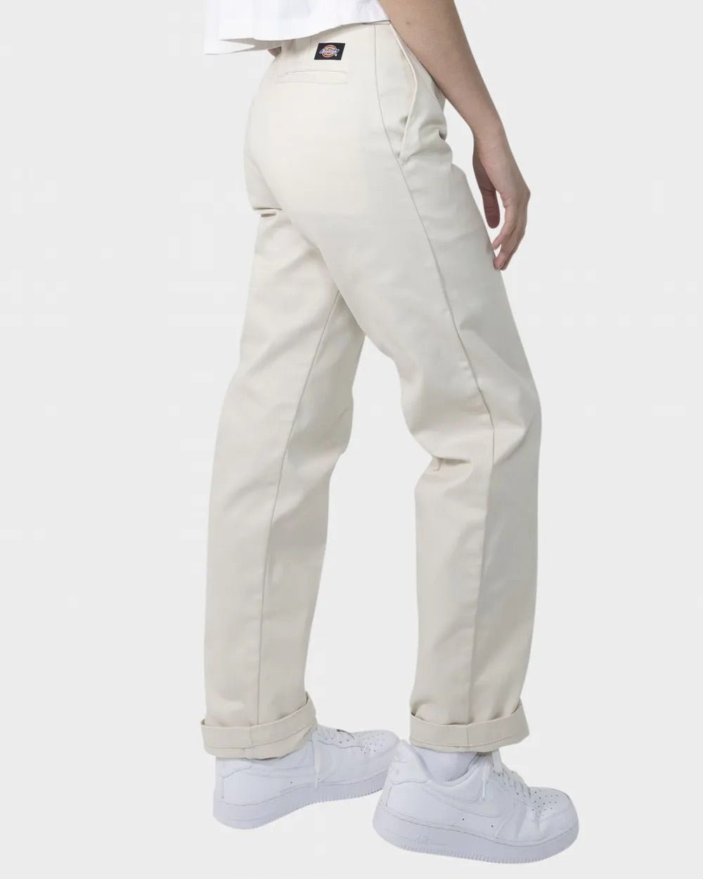 HIGH RISE TAPERED FIT PANT BONE - SUNDAY BEST TRADING CO