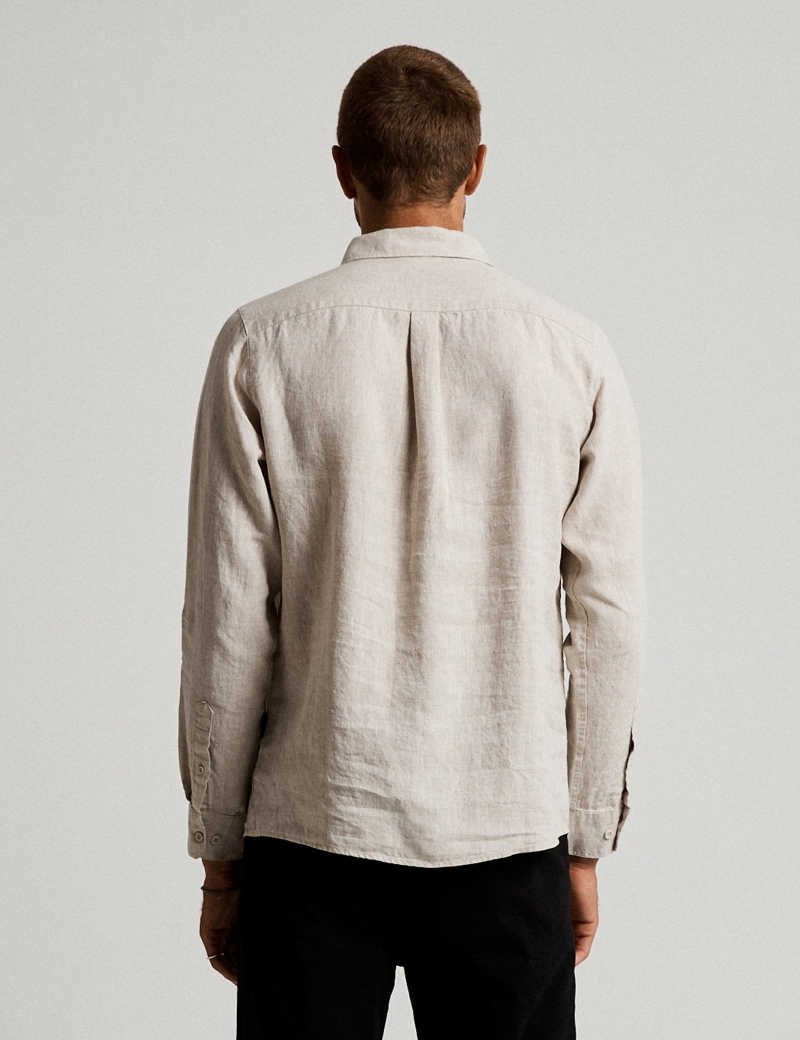 LINEN LONG SLEEVE SHIRT - SUNDAY BEST TRADING CO