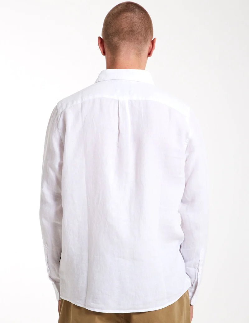 LINEN LONG SLEEVE SHIRT - SUNDAY BEST TRADING CO