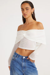 MADRID OFF SHOULDER TOP - SUNDAY BEST TRADING CO