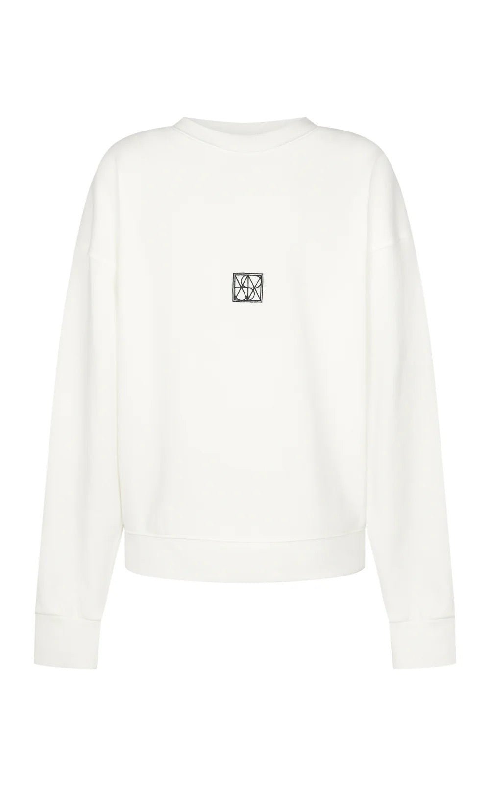 MONOGRAM CLASSIC SWEATSHIRT SNOW - SUNDAY BEST TRADING CO