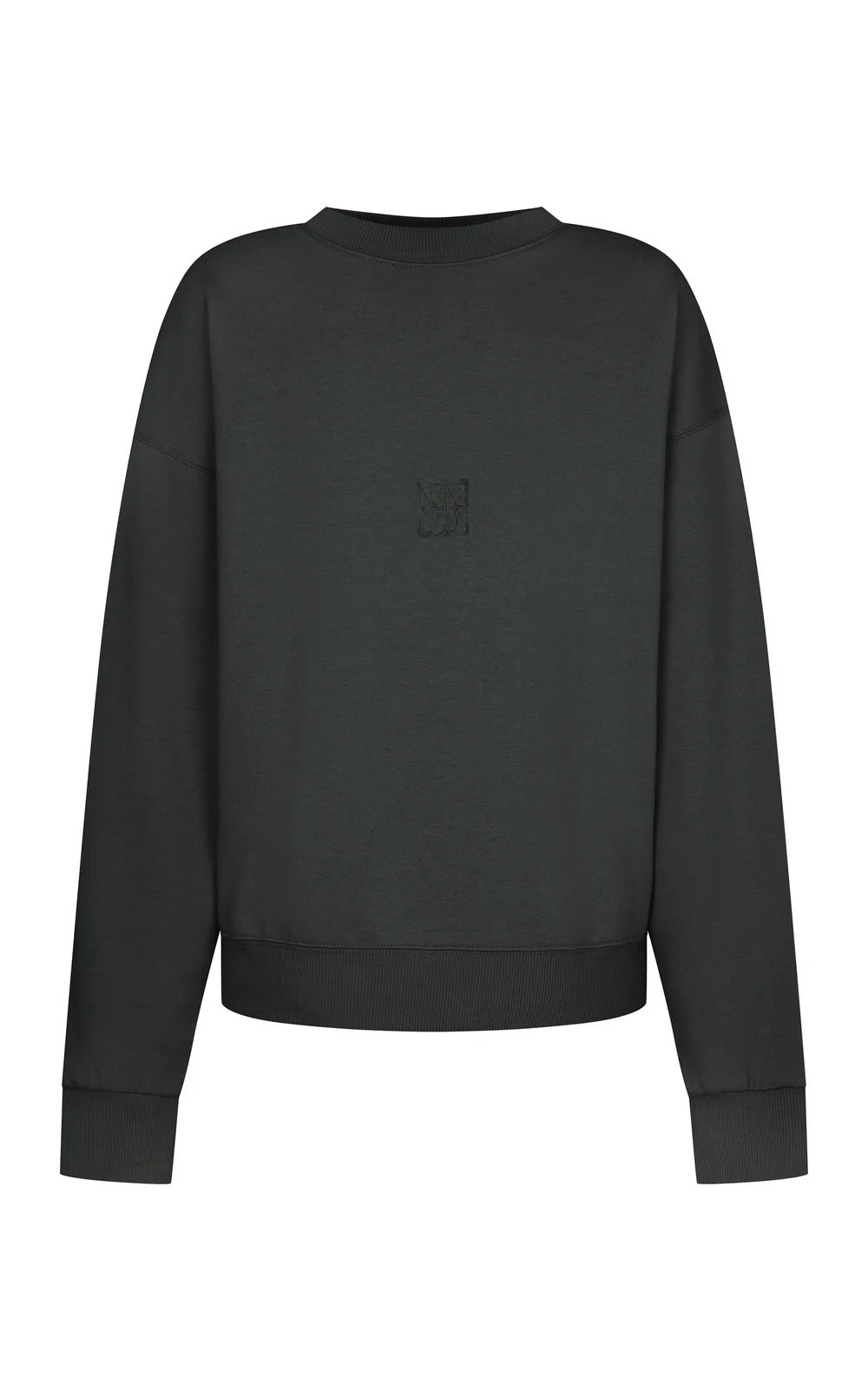 MONOGRAM CLASSIC SWEATSHIRT WASHED BLACK - SUNDAY BEST TRADING CO