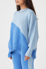 NEO SWEATER AZURE BLUE - SUNDAY BEST TRADING CO