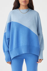 NEO SWEATER AZURE BLUE - SUNDAY BEST TRADING CO