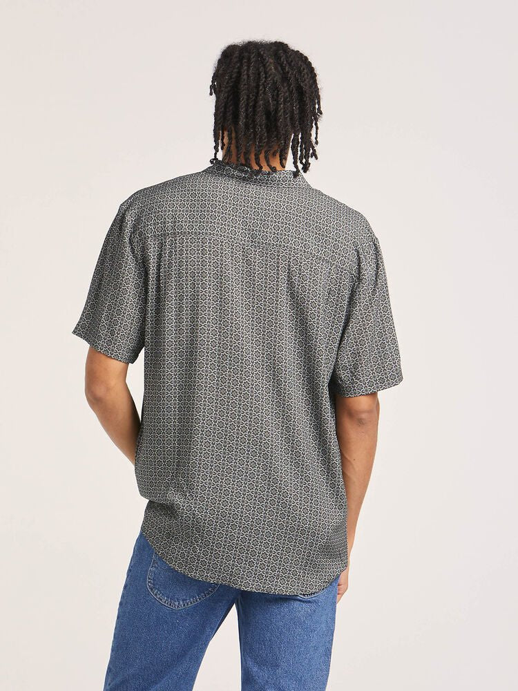 RAMBLER SHIRT NAVY TILE - SUNDAY BEST TRADING CO