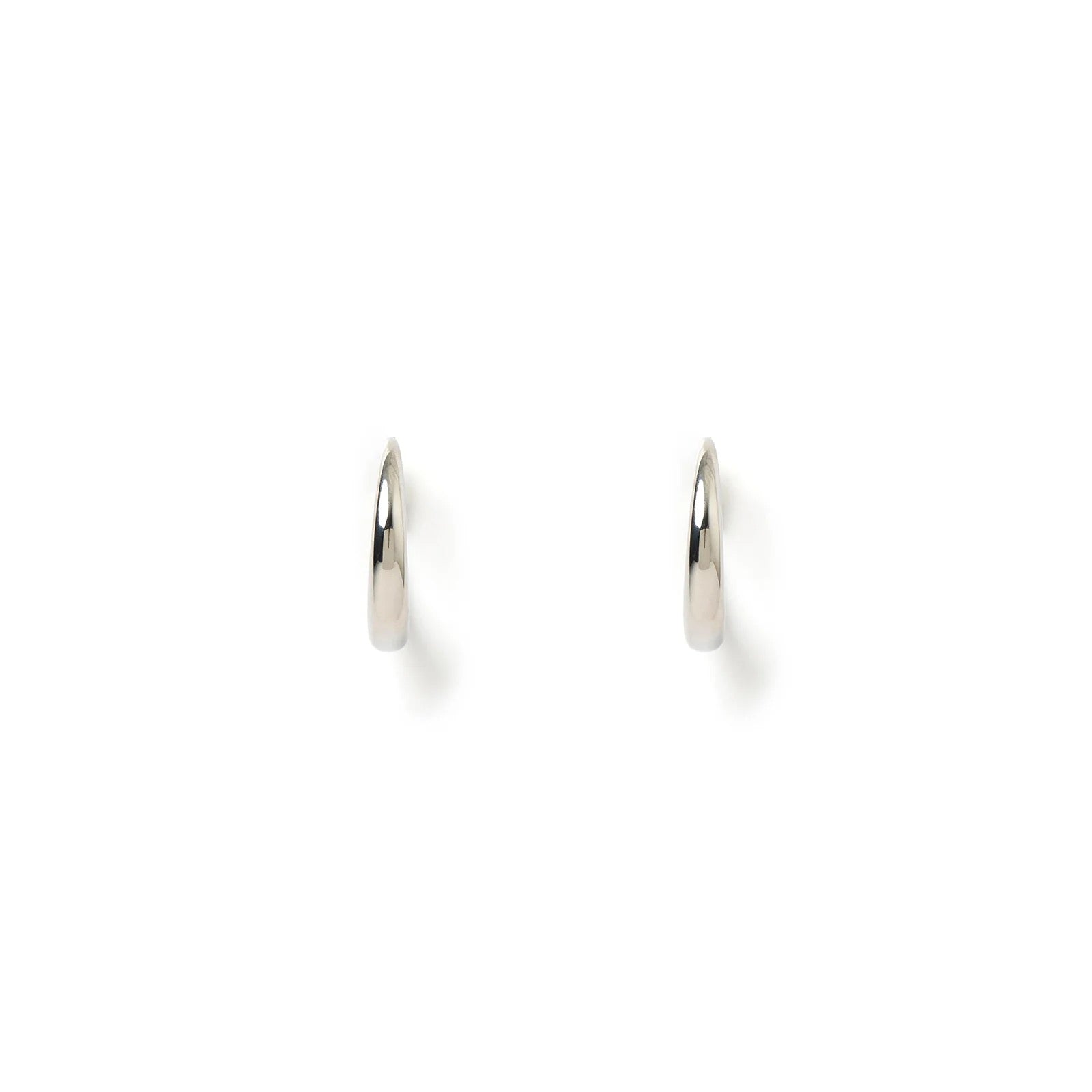 RILEY SILVER HOOP EARRINGS - SMALL - SUNDAY BEST TRADING CO