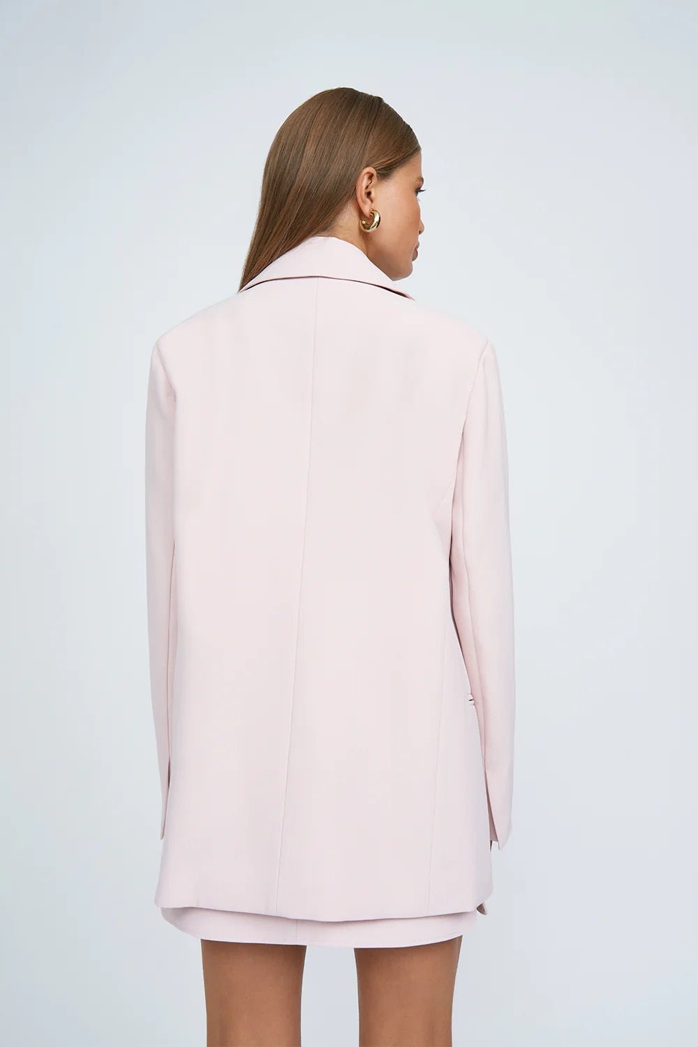 SIGNATURE TWILL BLAZER SOFT PINK - SUNDAY BEST TRADING CO