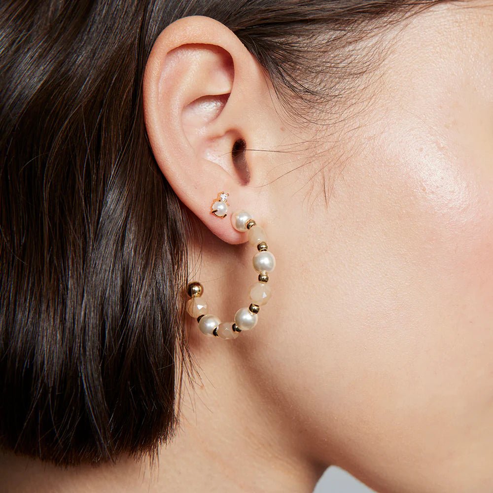 SORA PEARL HOOPS - SUNDAY BEST TRADING CO