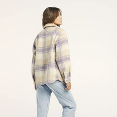 STROKES PLAID COAT LAVENDER FIELDS - SUNDAY BEST TRADING CO