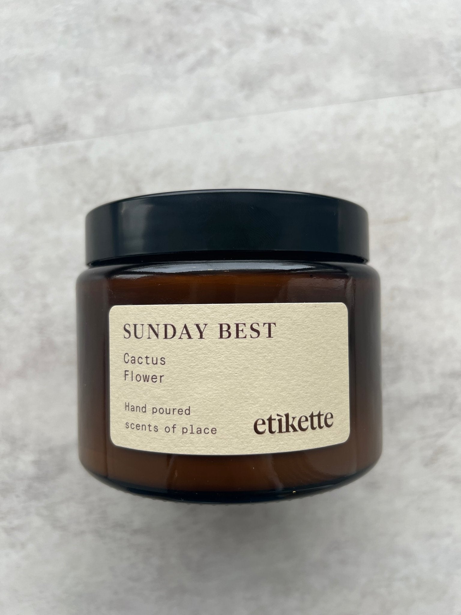 SUNDAY BEST SOY WAX CANDLE 500ML - SUNDAY BEST TRADING CO