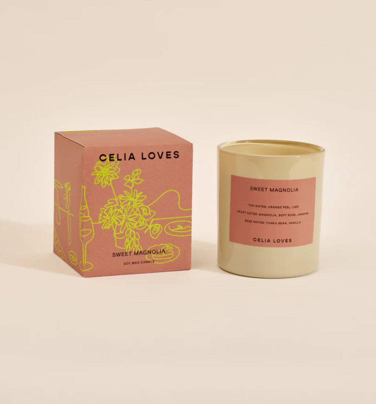 SWEET MAGNOLIA CANDLE - SUNDAY BEST TRADING CO