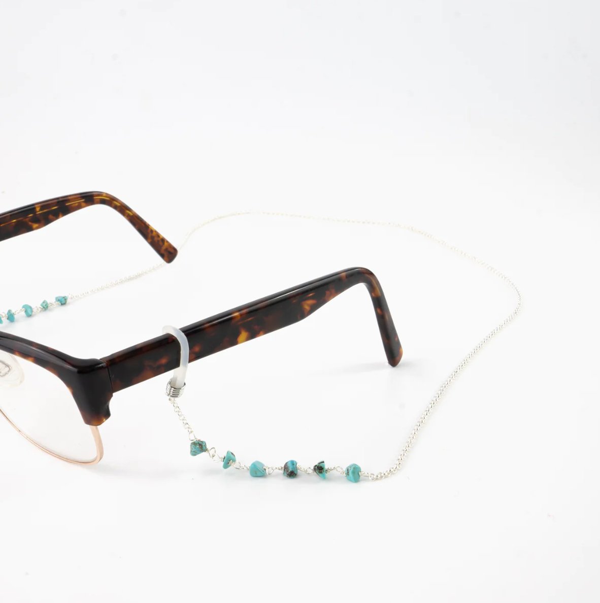 TURQUOISE STONE SUNGLASSES CHAIN - SUNDAY BEST TRADING CO