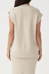 VERA KNIT VEST - SUNDAY BEST TRADING CO