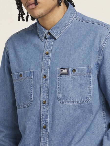 WORKER SHIRT STONE - SUNDAY BEST TRADING CO