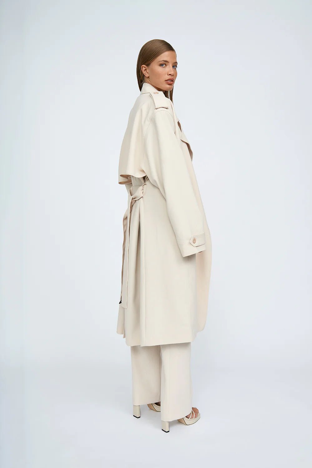 BLAIR BELTED TRENCH COAT - SUNDAY BEST TRADING CO