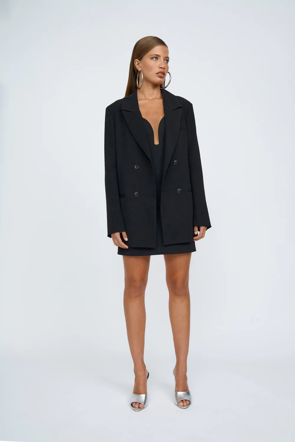 DINA DOUBLE BREASTED BLAZER - SUNDAY BEST TRADING CO