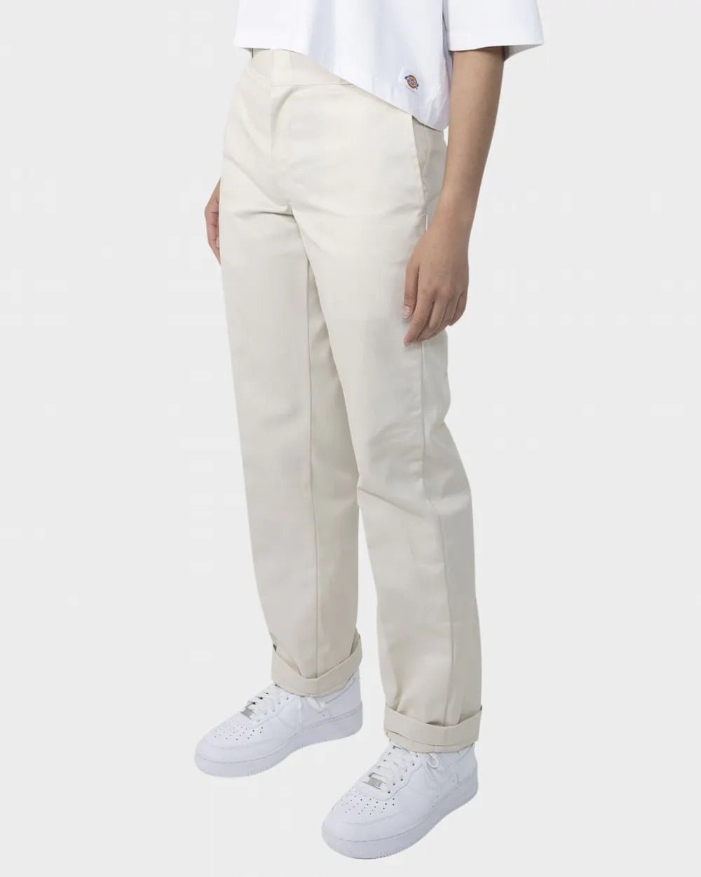 HIGH RISE TAPERED FIT PANT BONE - SUNDAY BEST TRADING CO