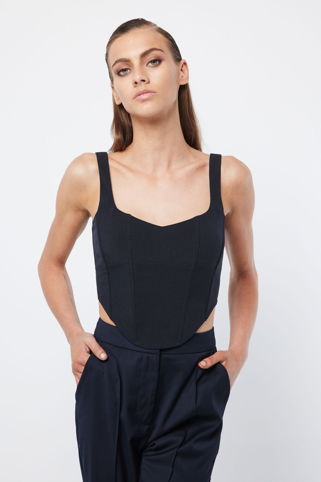 INHIBITION CORSET TOP - SUNDAY BEST TRADING CO
